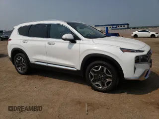 2022 Hyundai Santa Fe Hybrid Limited with VIN KM8S5DA17NU056151, listed as a Copart auction lot 63231464 with 0 mi miles and Salvage Title. Bid and sale history available at carsss.com. Image 4.
