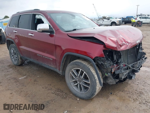 2021 Jeep Grand Cherokee 80th Anniversary z VIN 1C4RJFBG0MC627996, wystawiony jako IAAI lot #41938166 z przebiegiem 83 663 mil mil oraz . Historia ofert i sprzedaży dostępna na DreamBid. Obrazek 1.
