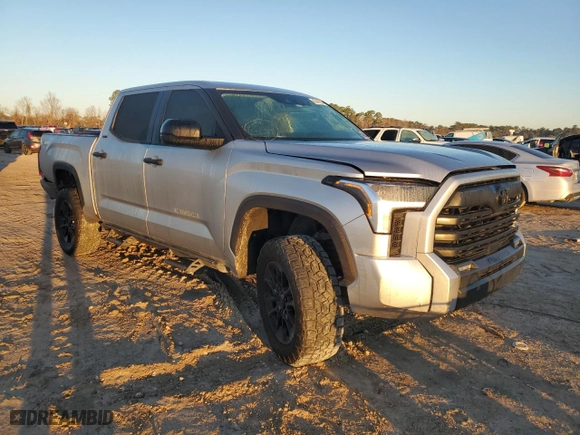 2023 Toyota Tundra 4WD SR5 with VIN 5TFLA5DB2PX102615, listed as a Copart auction lot 43744275 with 15,068 mi miles and Salvage Title. Bid and sale history available at carsss.com. Image 4.