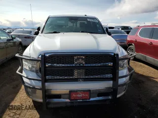 2023 Ram 1500 Express with VIN 3C6RR7KTXPG669368, listed as a Copart auction lot 51574025 with 35,443 mi miles and Salvage title. Bid and sale history available at DreamBid. Image 5.