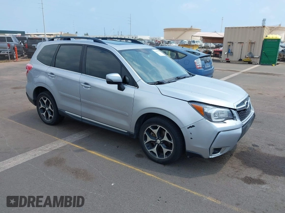 2016 Subaru Forester XT Touring with VIN JF2SJGXC7GH491999, listed as a IAAI auction lot 41907092 with 104,923 mi miles and . Bid and sale history available at DreamBid. Image 1.