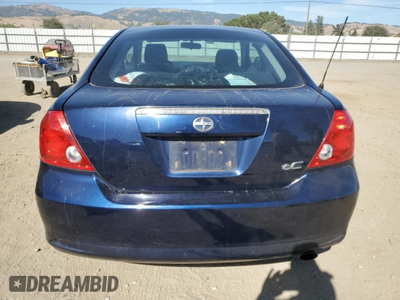 2007 Scion tC Spec with VIN JTKDE177770197361, listed as a Copart auction lot 58357585 with 224,667 mi miles and Salvage title. Bid and sale history available at DreamBid. Image 6.