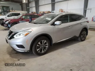 2017 Nissan Murano S with VIN 5N1AZ2MH6HN194419, listed as a Copart auction lot 49030015 with 61,097 mi miles and Salvage Title. Bid and sale history available at DreamBid. Image 1.