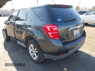 2017 Chevrolet Equinox LS with VIN 2GNALBEK8H1538714, listed as a IAAI auction lot 41841693 with 139,808 mi miles. Bid and sale history available at carsss.com. Image 3.