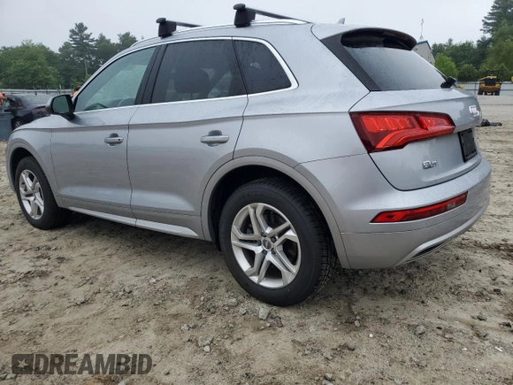 2018 Audi Q5 Premium Plus with VIN WA1BNAFYXJ2150534, listed as a Copart auction lot 59763445 with 47,983 mi miles and Salvage title. Bid and sale history available at DreamBid. Image 2.