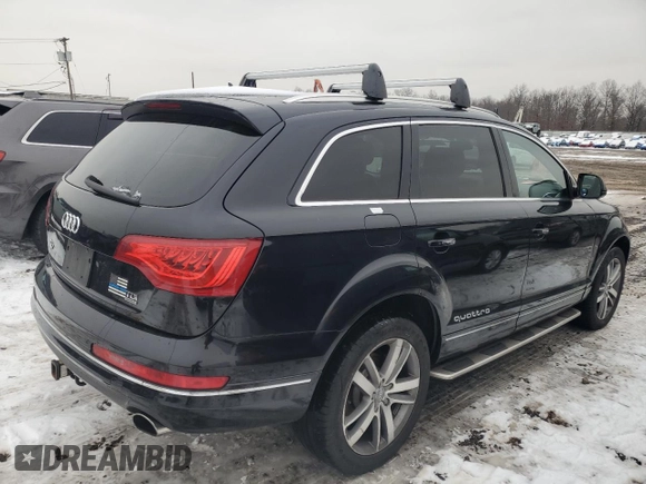 2013 Audi Q7 3.0L TDI Prestige with VIN WA1VMAFE9DD013177, listed as a Copart auction lot 44450445 with 90,374 mi miles and Salvage Title. Bid and sale history available at carsss.com. Image 3.