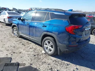 2020 GMC Terrain SLE with VIN 3GKALTEV0LL303955, listed as a IAAI auction lot 41330389 with 26,856 mi miles. Bid and sale history available at carsss.com. Image 3.