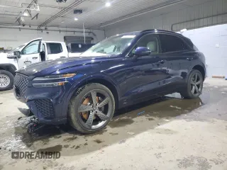 2025 Genesis GV70 Sport z VIN 5NMMCDTC7SH029228, wystawiony jako Copart lot #89260805 z przebiegiem 424 mil mil oraz Szkoda całkowita • Salvage title. Historia ofert i sprzedaży dostępna na DreamBid. Obrazek 1.