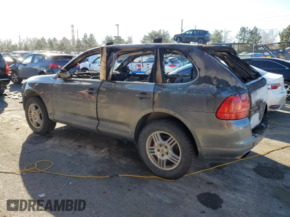 2005 Porsche Cayenne S with VIN WP1AB29PX5LA61659, listed as a Copart auction lot 47114255 with 0 mi miles and Non Repairable. Bid and sale history available at carsss.com. Image 2.