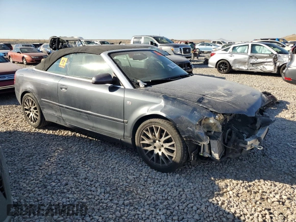 2009 Audi A4 Special Edition with VIN WAUAF48H39K007835, listed as a Copart auction lot 75881444 with Not provided miles and Salvage title. Bid and sale history available at DreamBid. Image 4.