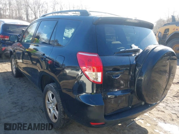 2008 Toyota RAV4 with VIN JTMBD33V985204610, listed as a IAAI auction lot 41637157 with 243,282 mi miles. Bid and sale history available at carsss.com. Image 3.