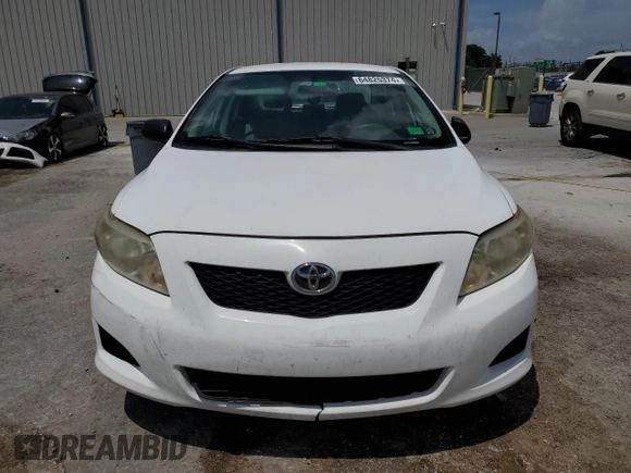 2010 Toyota Corolla with VIN 2T1BU4EE7AC310839, listed as a Copart auction lot 64825374 with 118,845 mi miles and Salvage title. Bid and sale history available at DreamBid. Image 5.