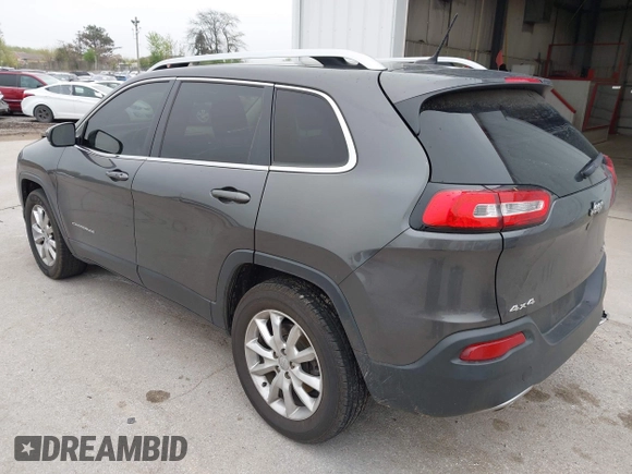 2014 Jeep Cherokee Limited z VIN 1C4PJMDB2EW182111, wystawiony jako IAAI lot #42179182 z przebiegiem 156 257 mil mil oraz . Historia ofert i sprzedaży dostępna na DreamBid. Obrazek 3.