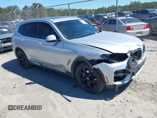 2020 BMW X3 sDrive30i with VIN 5UXTY3C07LLU71163, listed as a IAAI auction lot 41844358 with 80,962 mi miles and . Bid and sale history available at DreamBid. Image 1.