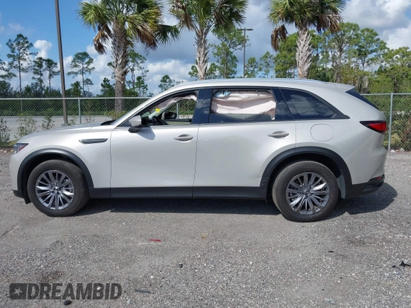 2024 Mazda CX-90 3.3 Turbo Preferred with VIN JM3KKBHD9R1186934, listed as a IAAI auction lot 41806531 with 9,751 mi miles. Bid and sale history available at carsss.com. Image 15.