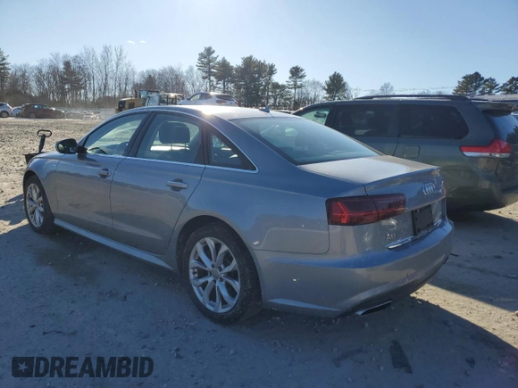 2018 Audi A6 Premium with VIN WAUF8AFC3JN016849, listed as a Copart auction lot 87695815 with 109,526 mi miles and Salvage Title. Bid and sale history available at carsss.com. Image 2.