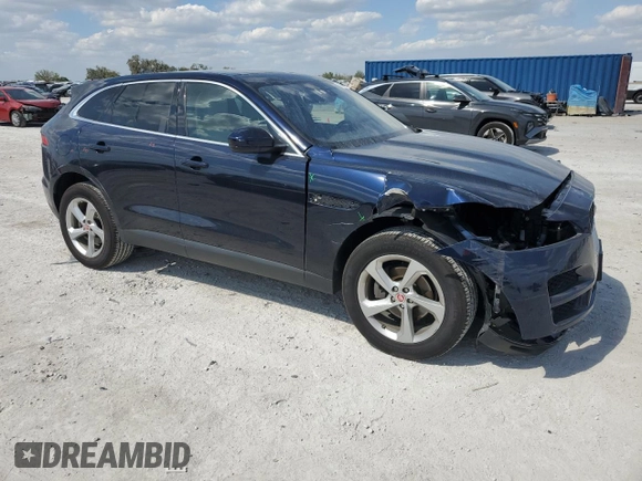2020 Jaguar F-Pace 25t Premium z VIN SADCJ2FX5LA628763, wystawiony jako Copart lot #47454765 z przebiegiem 46 439 mil mil oraz Nie do naprawy • Non repairable. Historia ofert i sprzedaży dostępna na DreamBid. Obrazek 4.