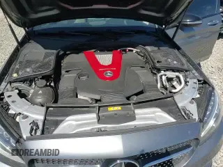 2018 Mercedes-Benz C 43 AMG with VIN 55SWF6EB2JU251965, listed as a Copart auction lot 67585245 with 75,579 mi miles and Salvage title. Bid and sale history available at DreamBid. Image 14.