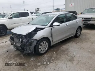 2023 Kia Rio LX with VIN 3KPA24AD2PE600513, listed as a Copart auction lot 85476444 with 17,164 mi miles and Salvage Title. Bid and sale history available at carsss.com. Image 1.