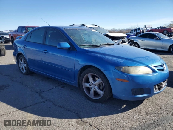 2007 Mazda 6 i Sport VE with VIN 1YVHP84C575M20507, listed as a Copart auction lot 87116984 with 243,434 mi miles and Clean Title. Bid and sale history available at DreamBid. Image 4.