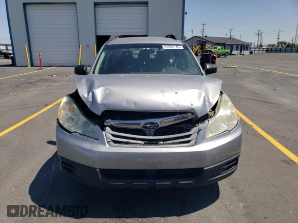 2011 Subaru Outback 2.5i with VIN 4S4BRBAC7B3407748, listed as a Copart auction lot 61662745 with 138,154 mi miles and Salvage title. Bid and sale history available at DreamBid. Image 5.