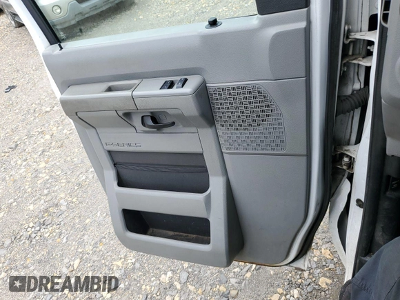 2012 Ford Econoline Cargo Commercial with VIN 1FTNE2EL1CDB21042, listed as a IAAI auction lot 42679263 with 90,458 mi miles and . Bid and sale history available at DreamBid. Image 19.