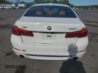 2019 BMW 5 Series 530i xDrive with VIN WBAJA7C50KWW31412, listed as a Copart auction lot 56159605 with 39,947 mi miles and Salvage title. Bid and sale history available at DreamBid. Image 6.
