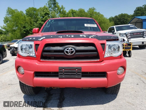 2007 Toyota Tacoma with VIN 5TEMU52N97Z372426, listed as a Copart auction lot 60199335 with 231,705 mi miles and Salvage title. Bid and sale history available at DreamBid. Image 5.