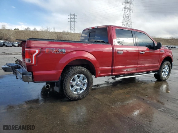2015 Ford F-150 XLT w/HD Payload Pkg with VIN 1FTFW1EF3FKD22494, listed as a Copart auction lot 49915855 with 213,832 mi miles and Salvage Title. Bid and sale history available at carsss.com. Image 3.