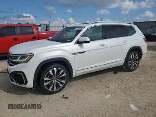 2023 Volkswagen Atlas SEL Premium R-Line с VIN 1V2FR2CA4PC520760, выставлен на аукционе Copart как лот 71956294 с пробегом 31 164 миль миль и Списание • Salvage title. История ставок и продаж доступна на DreamBid. Изображение 1.