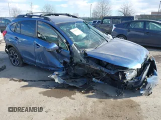 2015 Subaru XV Crosstrek Limited with VIN JF2GPAMC2F8279578, listed as a IAAI auction lot 41420539 with 123,915 mi miles. Bid and sale history available at carsss.com. Image 1.
