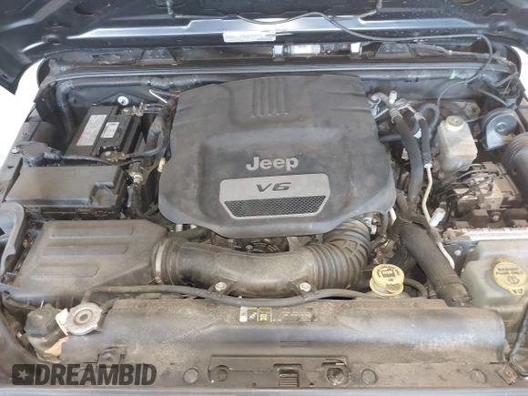 2018 Jeep Wrangler Unlimited Sport S with VIN 1C4HJWDG5JL888349, listed as a IAAI auction lot 40764318 with 61,419 mi miles and . Bid and sale history available at DreamBid. Image 10.