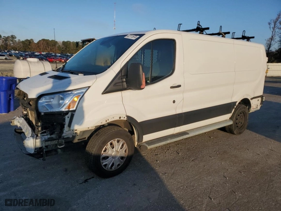 2019 Ford Transit Van with VIN 1FTYR1YM7KKB51124, listed as a Copart auction lot 82111974 with 93,581 mi miles and Salvage Title. Bid and sale history available at carsss.com. Image 1.