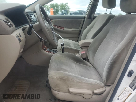 2007 Toyota Corolla CE with VIN JTDBR32E470129202, listed as a Copart auction lot 61898295 with 212,950 mi miles and Clean title. Bid and sale history available at DreamBid. Image 7.