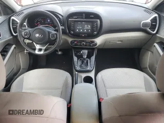 2020 Kia Soul S with VIN KNDJ23AUXL7122250, listed as a Copart auction lot 52758195 with 55,572 mi miles and Salvage Title. Bid and sale history available at carsss.com. Image 8.