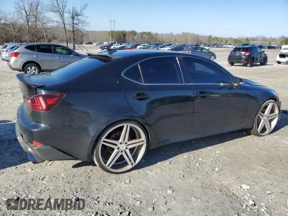 2010 Lexus IS 350 with VIN JTHBE5C25A2017417, listed as a Copart auction lot 42826135 with 164,489 mi miles and Clean title. Bid and sale history available at DreamBid. Image 3.