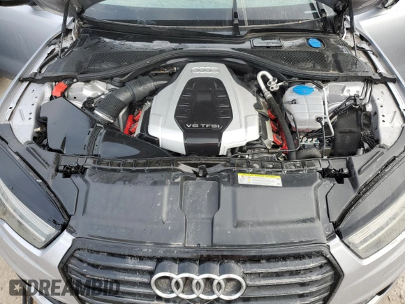 2017 Audi A7 Premium Plus with VIN WAUW3AFC6HN032682, listed as a Copart auction lot 74491404 with 0 mi miles and Non Repairable. Bid and sale history available at carsss.com. Image 11.
