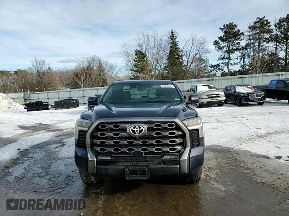 2022 Toyota Tundra Platinum with VIN 5TFNA5DB3NX010399, listed as a Copart auction lot 88658185 with 28,045 mi miles and Salvage title. Bid and sale history available at DreamBid. Image 10.
