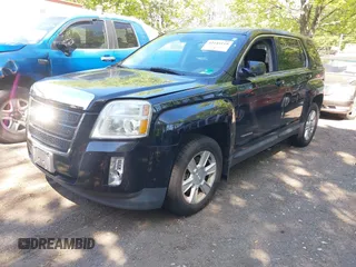 2013 GMC Terrain SLE with VIN 2GKALMEK5D6168098, listed as a IAAI auction lot 42145119 with 106,730 mi miles. Bid and sale history available at carsss.com. Image 2.