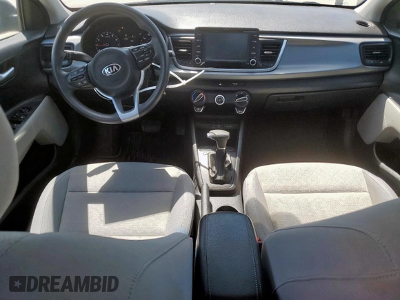 2020 Kia Rio LX with VIN 3KPA24AD6LE282471, listed as a Copart auction lot 52129865 with 59,222 mi miles and Salvage Title. Bid and sale history available at carsss.com. Image 8.