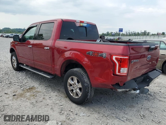 2016 Ford F-150 XLT with VIN 1FTEW1EF9GFC99602, listed as a Copart auction lot 62052234 with 147,064 mi miles and Salvage title. Bid and sale history available at DreamBid. Image 2.