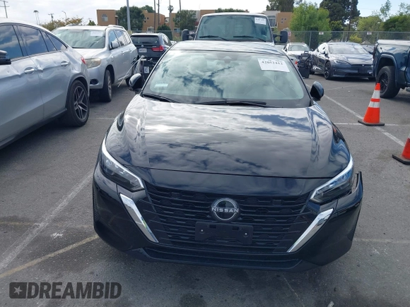 2024 Nissan Sentra SV with VIN 3N1AB8CV9RY378456, listed as a IAAI auction lot 42052412 with 9,145 mi miles and . Bid and sale history available at DreamBid. Image 12.