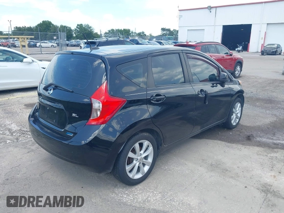 2014 Nissan Note S Plus with VIN 3N1CE2CP9EL367835, listed as a IAAI auction lot 42711802 with 117,316 mi miles and . Bid and sale history available at DreamBid. Image 4.