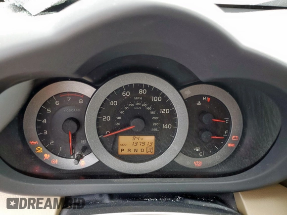 2010 Toyota RAV4 Limited with VIN JTMYK4DV2AD004281, listed as a Copart auction lot 58244815 with 137,913 mi miles and Salvage title. Bid and sale history available at DreamBid. Image 9.