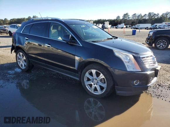 2014 Cadillac SRX Performance Collection with VIN 3GYFNCE33ES581911, listed as a Copart auction lot 88878445 with 158,194 mi miles and Salvage Title. Bid and sale history available at carsss.com. Image 4.