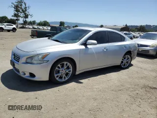 2012 Nissan Maxima SV z VIN 1N4AA5AP5CC856252, wystawiony jako Copart lot #59354855 z przebiegiem 100 099 mil mil oraz Szkoda całkowita • Salvage title. Historia ofert i sprzedaży dostępna na DreamBid. Obrazek 1.