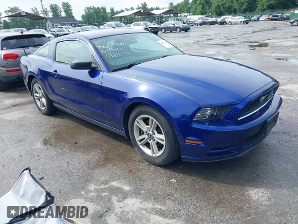 2014 Ford Mustang V6 with VIN 1ZVBP8AM9E5273871, listed as a IAAI auction lot 42457947 with 129,175 mi miles and . Bid and sale history available at DreamBid. Image 1.