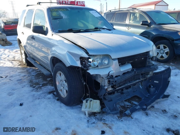 2007 Ford Escape XLT with VIN 1FMCU03127KA61978, listed as a IAAI auction lot 41371360 with 179,025 mi miles. Bid and sale history available at carsss.com. Image 6.