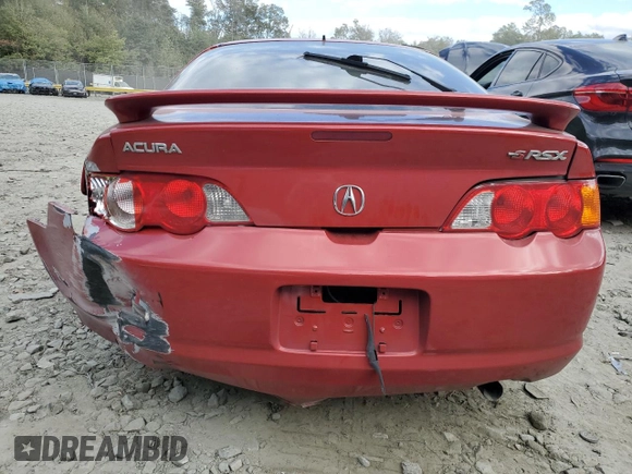 2003 Acura RSX Type S with VIN JH4DC53083C016031, listed as a Copart auction lot 75974144 with 0 mi miles and Salvage Title. Bid and sale history available at carsss.com. Image 6.