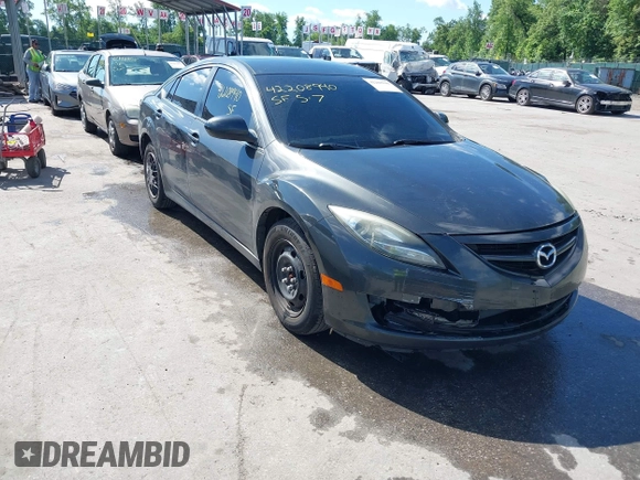 2013 Mazda 6 i Sport with VIN 1YVHZ8BH6D5M10170, listed as a IAAI auction lot 42208940 with 187,492 mi miles and . Bid and sale history available at DreamBid. Image 1.